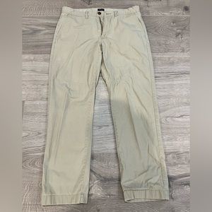 J. Crew Sutton Regular Fit Khaki Pants 32x30